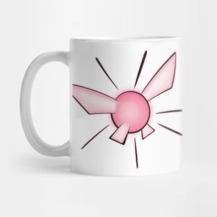 Glowing Fairy, Pink Mug